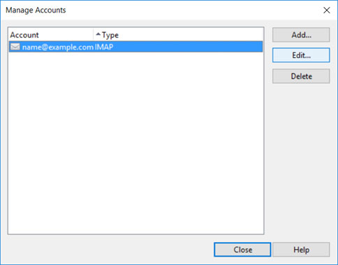 Setup ICA.NET email account on your Opera Mail Step 6